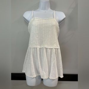 Like New Racerback Babydoll Tank Top